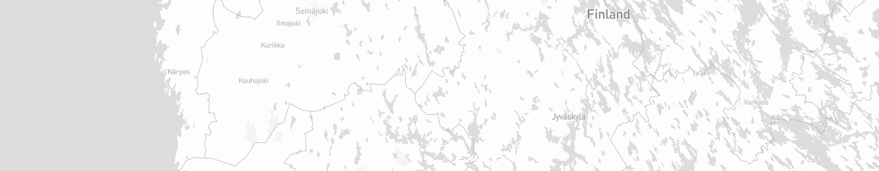 Mapa de Finlândia