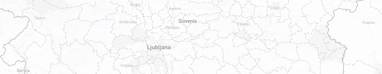 Mapa de Eslovênia